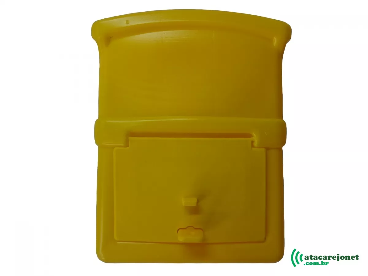 Caixa Correio PVC Amarela - E.W.M.