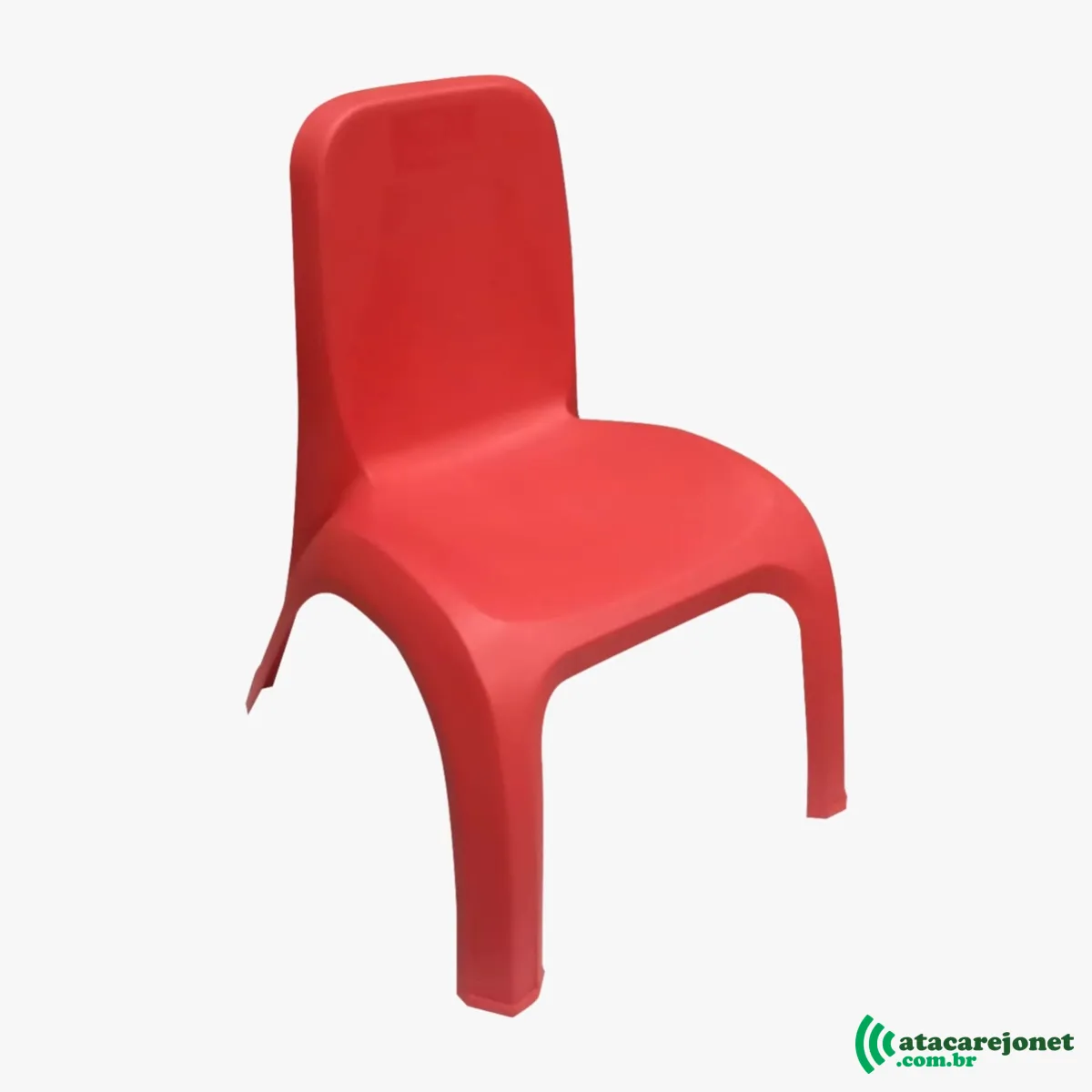 Cadeira Plástica Infantil Vermelha - Gibafer