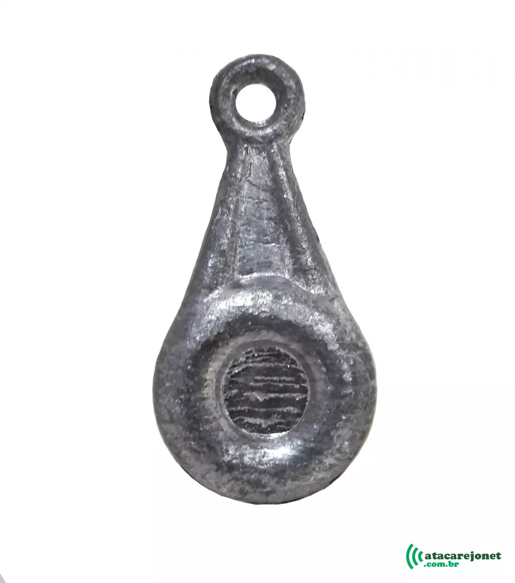 Chumbada Pesca Gota / Medalha 25g Embalagem 1kg - Volpato