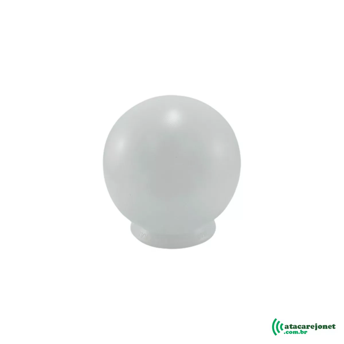 Luminária de Plástico Branca Tipo Globo Bola - Luconi