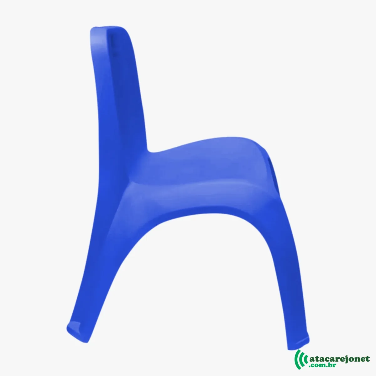 Cadeira Plástica Infantil Azul - Gibafer