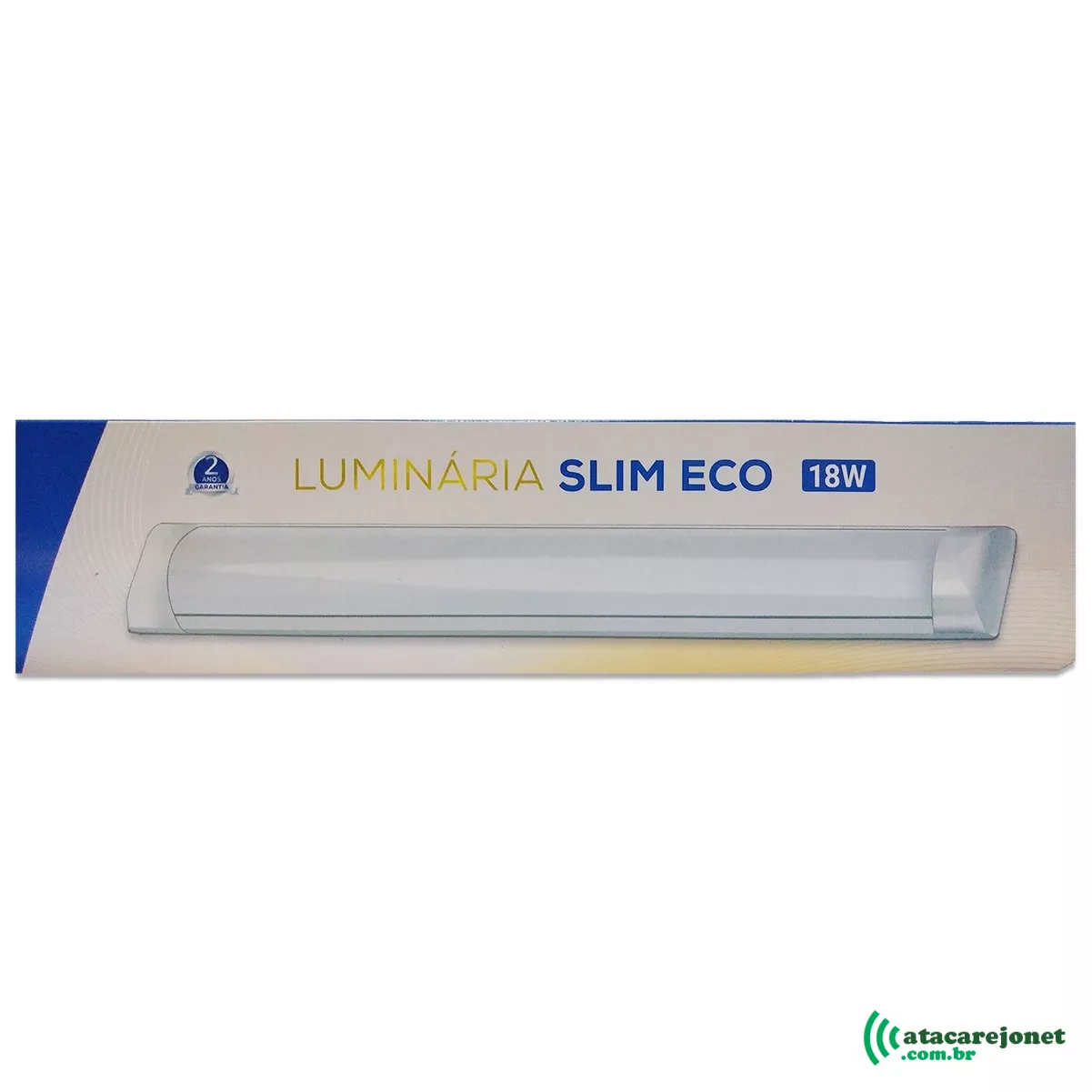 Luminária Led Eco Slim 18W Bivolt - Philbra